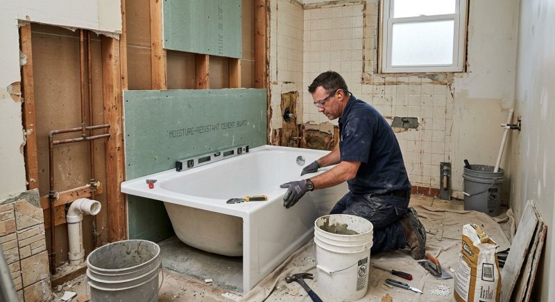 Shower Installation