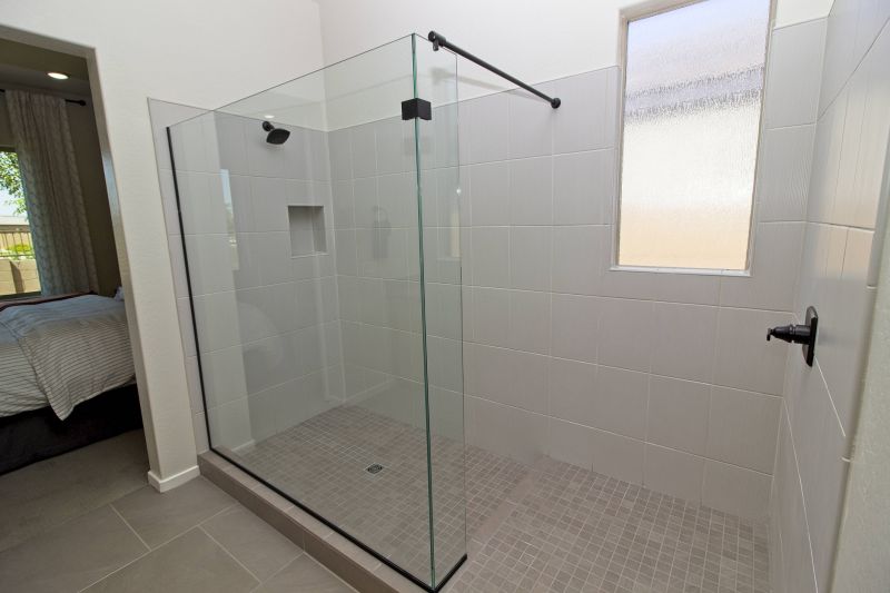 Large Format Tiles in Shower Area